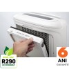 Dezumidificator si Purificator Woods AD30G filtre ION HEPA 26 litri/zi Indicator calitate aer Timer 120 mp
